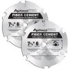 7-1/4 in. x 6-Tooth Fiber Cement Circular Saw Blade (2-Pack) by Avanti Pro -Graintex Sales avanti pro circular saw blades p0706chr0000002 64 1000