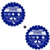 7-1/4 in. x 24-Tooth Framing Circular Saw Blade (2-Pack) by Avanti Pro -Graintex Sales avanti pro circular saw blades p0724r2 64 1000
