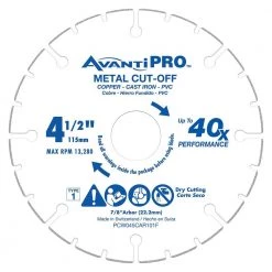 AvantiPRO 4-1/2 in. Carbide Wheel Metal Cutting by Avanti Pro