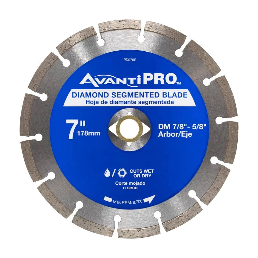 7 in. Segmented Diamond Blade by Avanti Pro 3 7 in. Segmented Diamond Blade by Avanti Pro