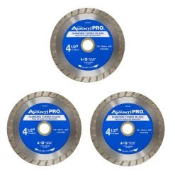 4.5 in. Turbo Diamond Blade (3-Pack) by Avanti Pro