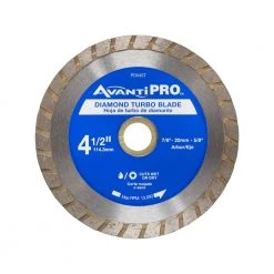 4-1/2 in. Turbo Diamond Blade by Avanti Pro