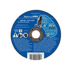 4 in. x 1/16 in. x 5/8 in. Type 1 Metal Cut-Off Disc (25-Pack) by Avanti Pro