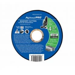 4-1/2 in. x 1/16 in. x 7/8 in. Thin Kerf Masonry Cutting Disc by Avanti Pro
