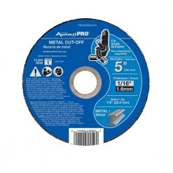 5 in. x 1/16 in. x 7/8 in. Thin Kerf Metal Cut-Off Disc by Avanti Pro
