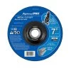 7 in. x 1/16 in. x 7/8 in. Metal Cut-Off Disc with Type 27 Depressed Center (10-Pack) by Avanti Pro -Graintex Sales avanti pro grinding wheels cut off wheels pbd070063701f010 64 1000