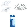 9-Piece Wood and Metal Reciprocating Blade Set, 12-Piece Jigsaw Blade Set, and 10-Piece Spade Bit Set (31-Pieces) by Avanti Pro -Graintex Sales avanti pro reciprocating saw blades ps09sju12bcs10 64 1000