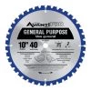 10 in. x 40-Tooth General Purpose Circular Saw Blade by Avanti Pro -Graintex Sales avanti pro table saw blades miter saw blades p1040x 64 1000