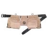 11-Pocket Suede Leather Tool Apron in Beige by Graintex -Graintex Sales beige graintex tool belts ds2003 64 1000
