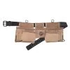 Beige 12-Pocket Top Grain Leather Tool Apron by Graintex