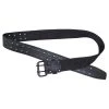 54 in. Polyester Web Belt with Leather Trim by Graintex