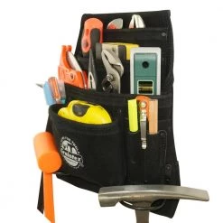 10-Pocket Black Leather Suede Nail & Tool Pouch by Graintex 13 10-Pocket Black Leather Suede Nail & Tool Pouch by Graintex -Graintex Sales black graintex tool belts ss2770 fa 1000