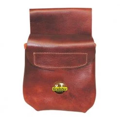 Single Pocket Top Grain Leather Nail and Tool Pouch by Graintex