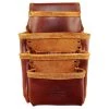 7-Pocket Framers Professional Tool Pouch with Ambassador Series Top Grain Leather by Graintex -Graintex Sales brown graintex tool belts as2532 64 1000