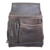 5-Pocket Oil Tanned Leather Right Handed Nail and Tool Pouch by Graintex -Graintex Sales brown graintex tool belts os2201 64 1000