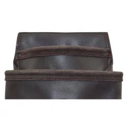 2-Pocket Oil Tanned Leather Nail and Tool Pouch by Graintex -Graintex Sales brown graintex tool belts os2258 a0 1000