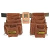 20 Pocket Nail and Tool Pouch Belt Set with Measuring Tape Holder by Graintex 1 20 Pocket Nail and Tool Pouch Belt Set with Measuring Tape Holder by Graintex -Graintex Sales brown graintex tool belts ss2969 64 1000