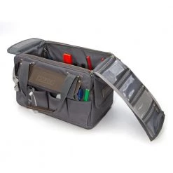 16 in. 17-Pocket Carpenter's Tool Bag by Estwing 16 16 in. 17-Pocket Carpenter's Tool Bag by Estwing -Graintex Sales brown gray estwing tool bags 94761 1f 1000