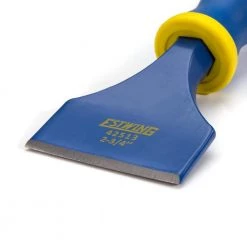 2-3/4 in. Electrician Chisel with Protective Hand Guard Grip by Estwing -Graintex Sales estwing chisels 42513 4f 1000