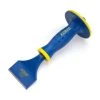 2-3/4 in. Electrician Chisel with Protective Hand Guard Grip by Estwing -Graintex Sales estwing chisels 42513 64 1000