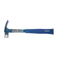 15 oz. Blue Vinyl Gripped Ultra Framing Hammer by Estwing -Graintex Sales estwing claw hammers e6 15s fa 1000