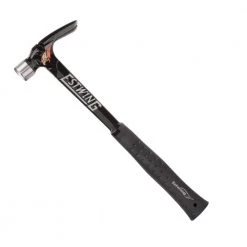 19 oz. Black Vinyl Gripped Ultra Framing Hammer with Milled Face by Estwing