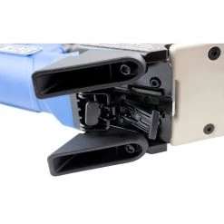 Pneumatic 18-Gauge L-Cleat Flooring Nailer with Fiberglass Mallet and Padded Bag by Estwing -Graintex Sales estwing floor nailers ef18glcn c3 1000