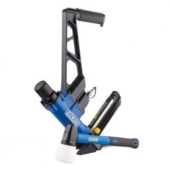 Pneumatic 2-in-1 15.5-Gauge and 16-Gauge 2 in. Flooring Nailer and Stapler with Bag by Estwing -Graintex Sales estwing floor nailers efl50q 40 1000