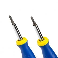 6-in-1 Multi-Purpose Phillips Slotted and Hex Screwdriver by Estwing -Graintex Sales estwing multi bit screwdrivers 42452 4f 1000