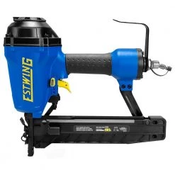 Pneumatic 16-Gauge 2 in. Medium Crown Construction Stapler with Bag by Estwing -Graintex Sales estwing pneumatic staplers ess50 40 1000