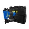 Pneumatic 16-Gauge 2 in. Medium Crown Construction Stapler with Bag by Estwing -Graintex Sales estwing pneumatic staplers ess50 64 1000