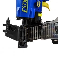 Pneumatic 15 Degree 1-3/4 in. Coil Roofing Nailer with Bag by Estwing -Graintex Sales estwing roofing nailers ecn45 1f 1000