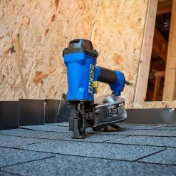 Pneumatic 15 Degree 1-3/4 in. Coil Roofing Nailer with Bag by Estwing -Graintex Sales estwing roofing nailers ecn45 fa 1000