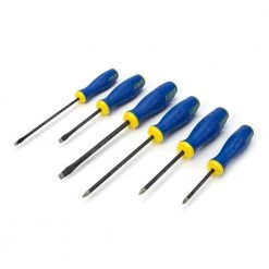 Phillips and Slotted Magnetic Diamond Tip Screwdriver Set (6-Piece) by Estwing