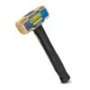 4 lbs. Brass Sledge Hammer with 12 in. Indestructible Handle by Estwing -Graintex Sales estwing sledge hammers esh 412x br 64 1000