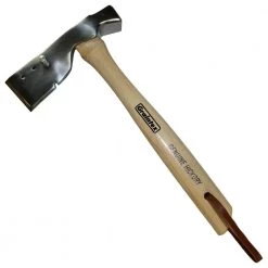14 oz. Shingle Hammer with Hickory Handle & Leather Strap by Graintex