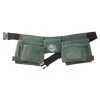 11-Pocket Suede Leather Hunter Green Tool Apron with 2 Hammer Loops by Graintex 2 11-Pocket Suede Leather Hunter Green Tool Apron with 2 Hammer Loops by Graintex -Graintex Sales hunter green graintex tool belts ds2388 64 1000