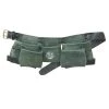 9-Pocket Children Tool Apron in Hunter Green Suede Leather by Graintex