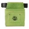 1-Pocket Leather Suede Nail and Tool Pouch with 2 in. Webbing Belt by Graintex -Graintex Sales lime green graintex tool belts ss2429 64 1000