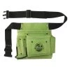 5-Pocket Suede Leather Nail and Tool Pouch with Belt by Graintex