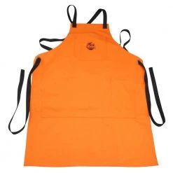 5-Pocket Canvas Tool Work Apron in Orange by Graintex