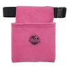 1-Pocket Nail and Tool Pouch with Pink Suede Leather Belt by Graintex
