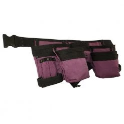 Purple Canvas 11-Pocket Finisher Tool Apron by Graintex -Graintex Sales purple graintex tool belts cd2158 4f 1000