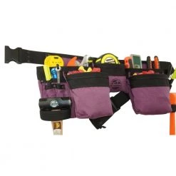 Purple Canvas 11-Pocket Finisher Tool Apron by Graintex -Graintex Sales purple graintex tool belts cd2158 fa 1000