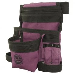 Purple Canvas 10-Pocket Finisher Tool Pouch with Belt by Graintex -Graintex Sales purple graintex tool belts cs2438 4f 1000
