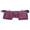 11-Pocket Suede Leather Work Apron in Purple by Graintex -Graintex Sales purple graintex tool belts ds2035 64 1000