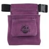 3-Pocket Nail and Tool Pouch with Purple Suede Leather Belt by Graintex -Graintex Sales purple graintex tool belts ss2082 64 1000