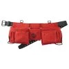 11-Pocket Suede Leather Tool Apron in Red by Graintex -Graintex Sales red graintex tool belts ds2420 64 1000