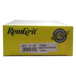 Disston 4-1/2 in. Diameter Carbide Grit Hole Saw by RemGrit -Graintex Sales remgrit hole saws bits g072 4f 1000