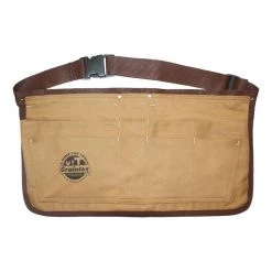 12 in. 7-Pocket Canvas Waist Apron with Web Belt by Graintex